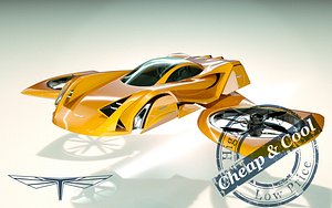 car copter 3D model