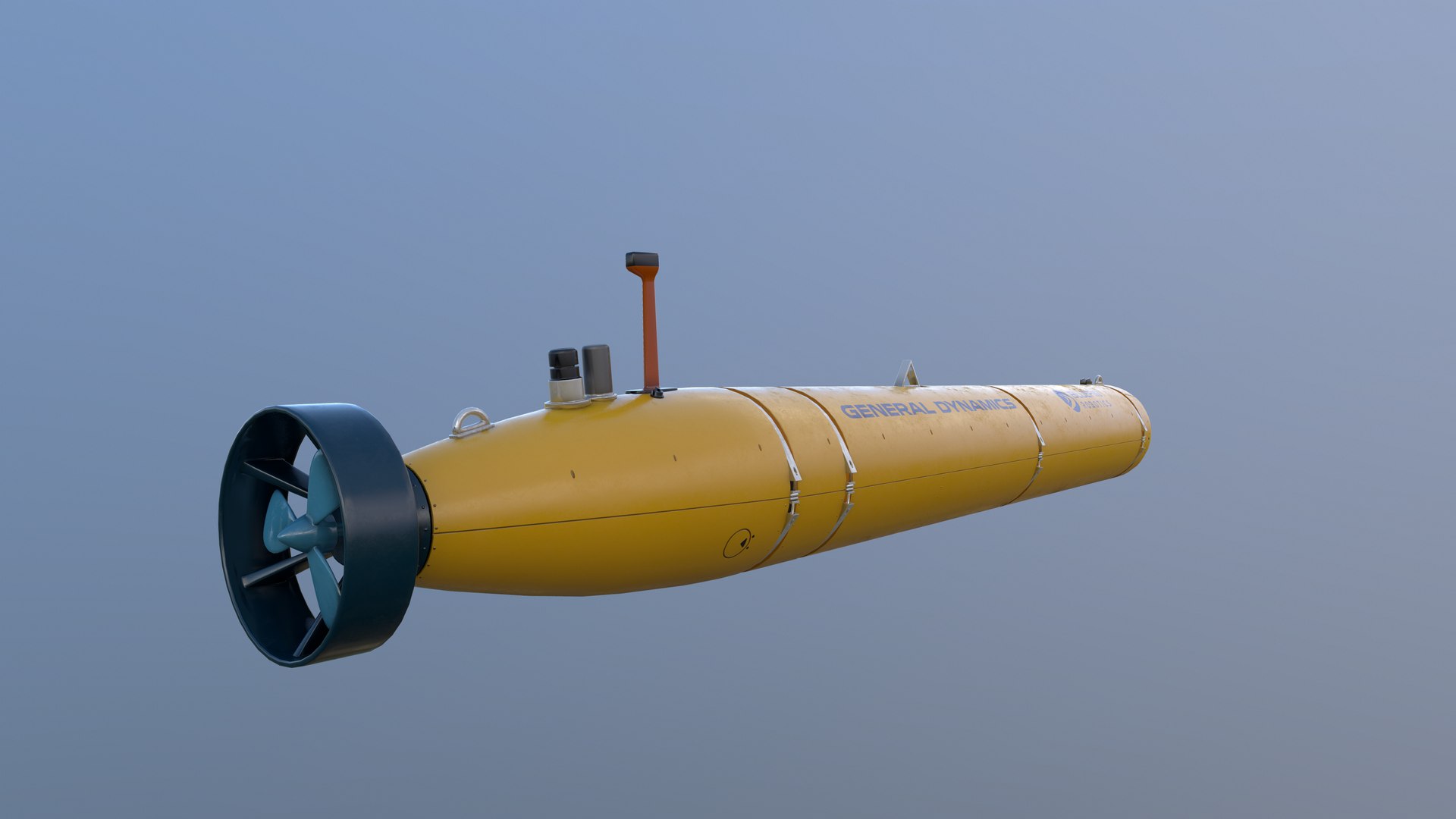 Bluefin-21 torpedo 3D - TurboSquid 1584143