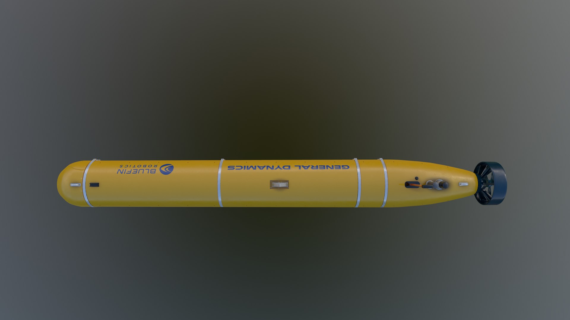 Bluefin-21 torpedo 3D - TurboSquid 1584143