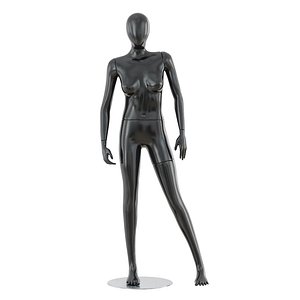 03 abstract female mannequin 3D