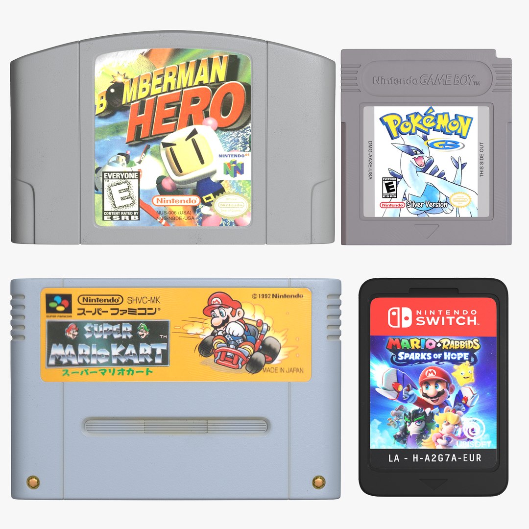 Nintendo Game Cartridge Collection 3D model https://p.turbosquid.com/ts-thumb/kw/8xLF5j/SE/signature/png/1685196597/1920x1080/fit_q87/a00622f5516ef099ff702c67c086d61f60ad8853/signature.jpg