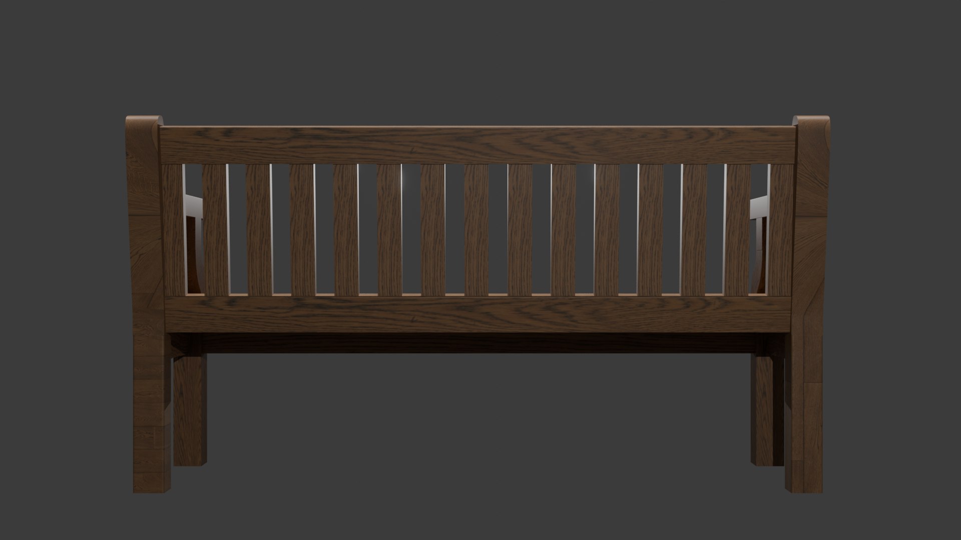 Bench Model - TurboSquid 2300987
