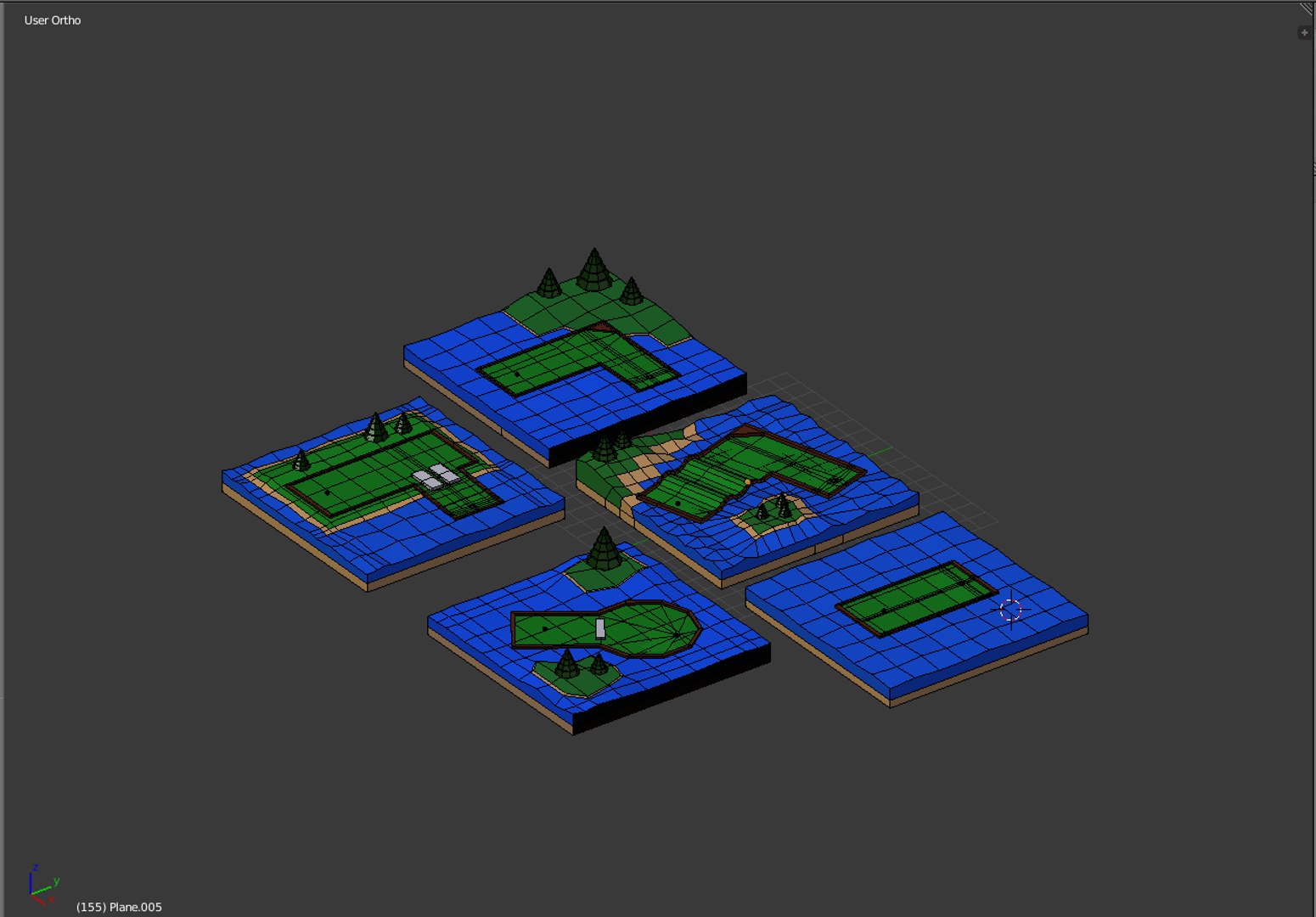 Mini Golf 3D Model - TurboSquid 1247473