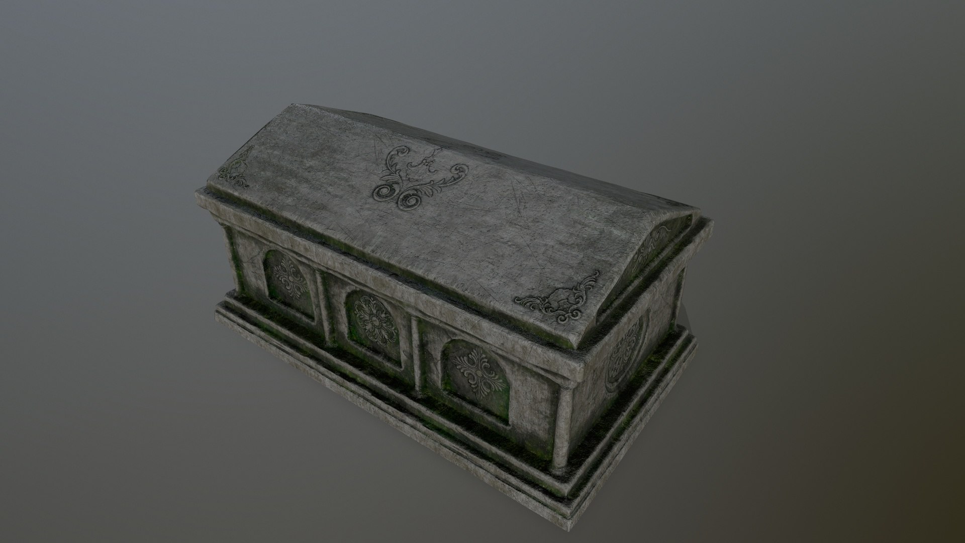 3D Tomb Model - TurboSquid 1689461