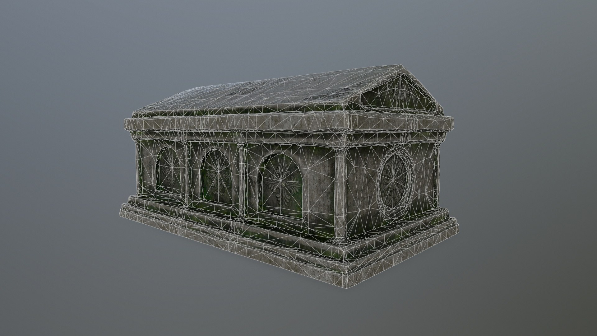 3D Tomb Model - TurboSquid 1689461