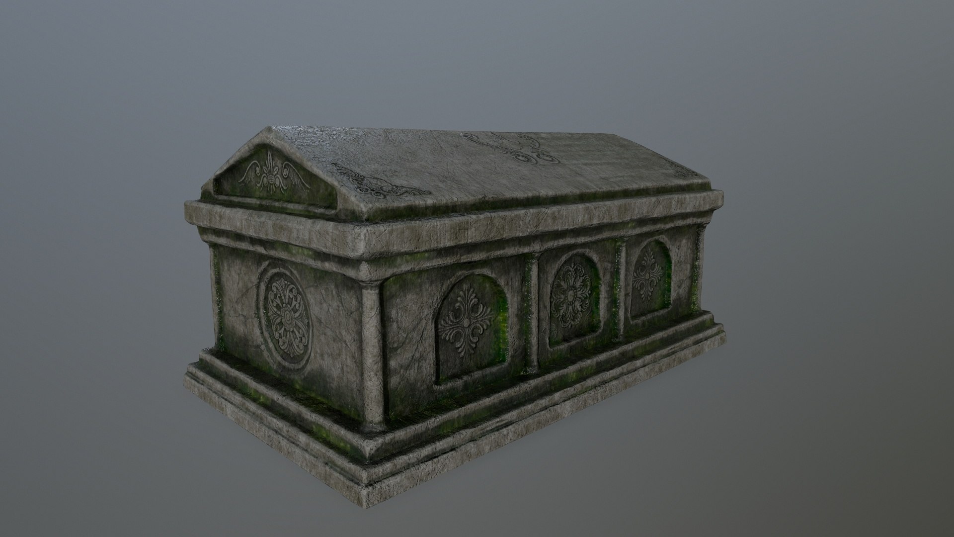 3D Tomb Model - TurboSquid 1689461