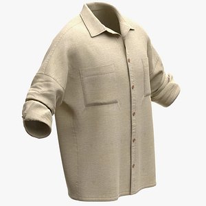 3D Man and Woman in Shirt 3