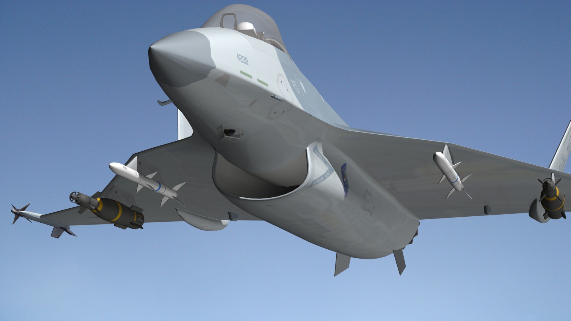 3D F36 King Snake AF - TurboSquid 1718179