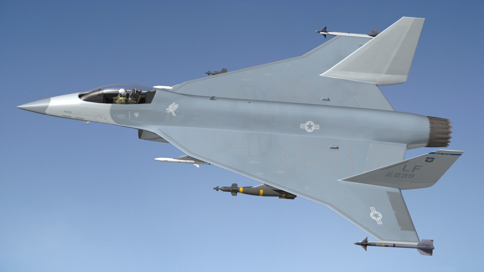 3D F36 King Snake AF - TurboSquid 1718179