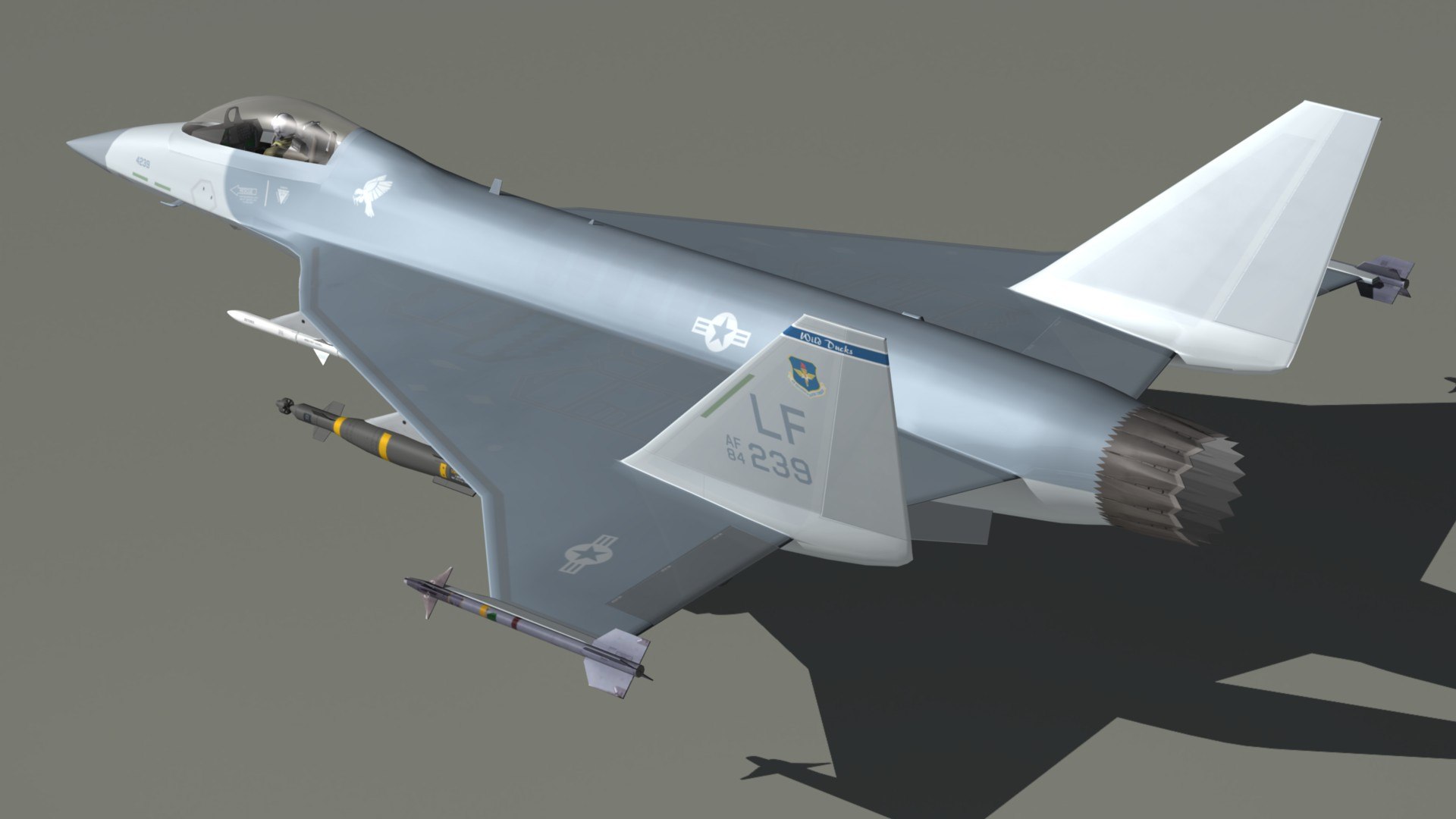 3D F36 King Snake AF - TurboSquid 1718179