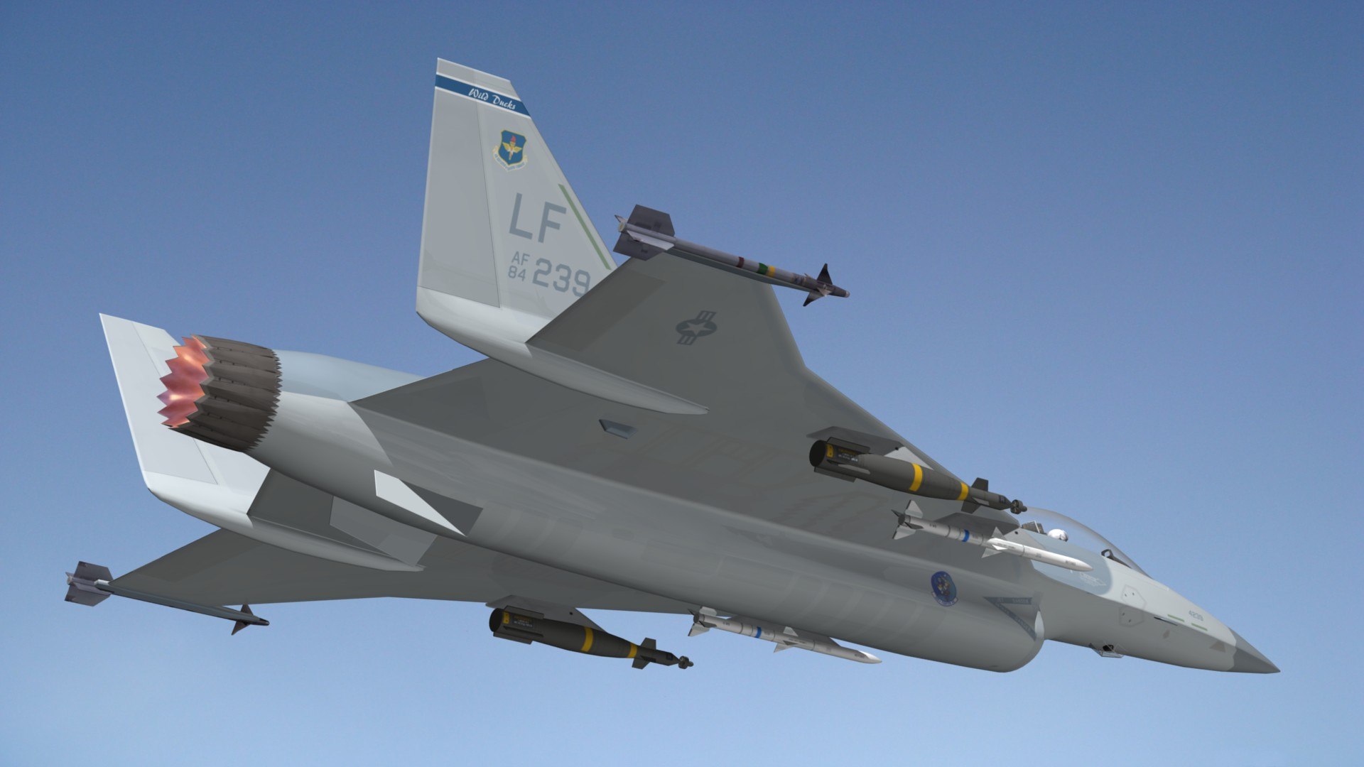 3D F36 King Snake AF - TurboSquid 1718179