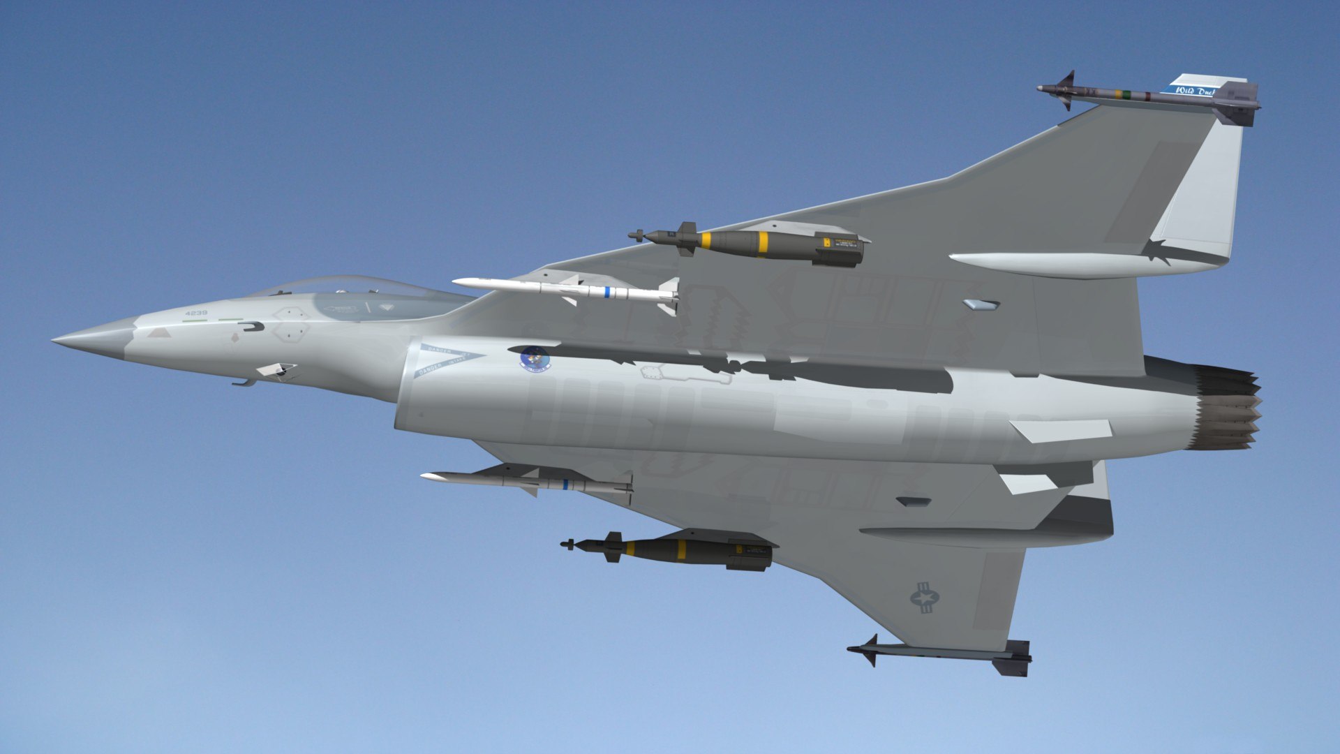 3D F36 King Snake AF - TurboSquid 1718179
