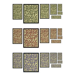 set rugs 3d model