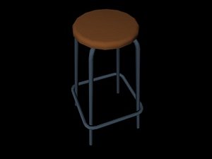 Tabouret.sit