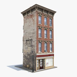 3D model old apartment