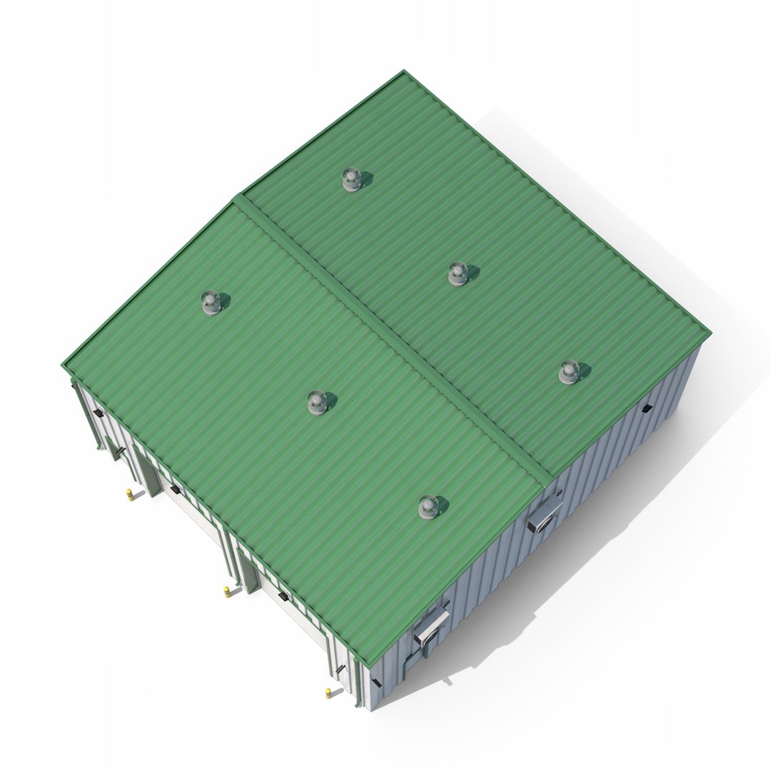 3D model Green Warehouse Building  https://p.turbosquid.com/ts-thumb/kw/RWsGpU/KP/greenwarehousebuilding.c03.2k/png/1730974428/1920x1080/fit_q87/64da24645056e458d43e96155f47fe389c3db80e/greenwarehousebuilding.c03.2k.jpg