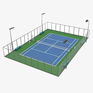 Tennis Court 1 model