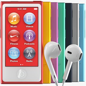 new apple ipod nano 3d max
