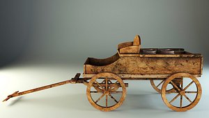 wagon 3D model