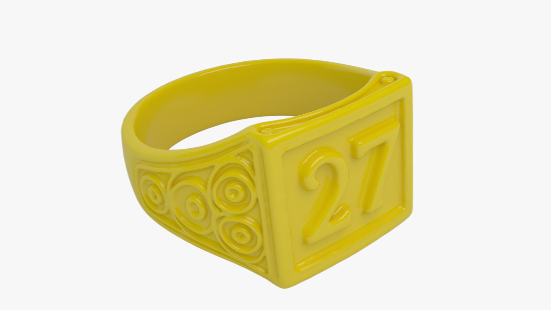 Bright Yellow Plastic Number 27 Ring 3D model https://p.turbosquid.com/ts-thumb/kw/cIZohm/hd/yellow_view03_picsartbackgroundchanger/jpg/1771367216/1920x1080/fit_q87/5b6048d3f68b4e70f7917b3cb8199289ef0e0eaf/yellow_view03_picsartbackgroundchanger.jpg