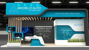 3D stall booth exhibition