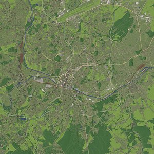 Belgium - city and urban 3D model
