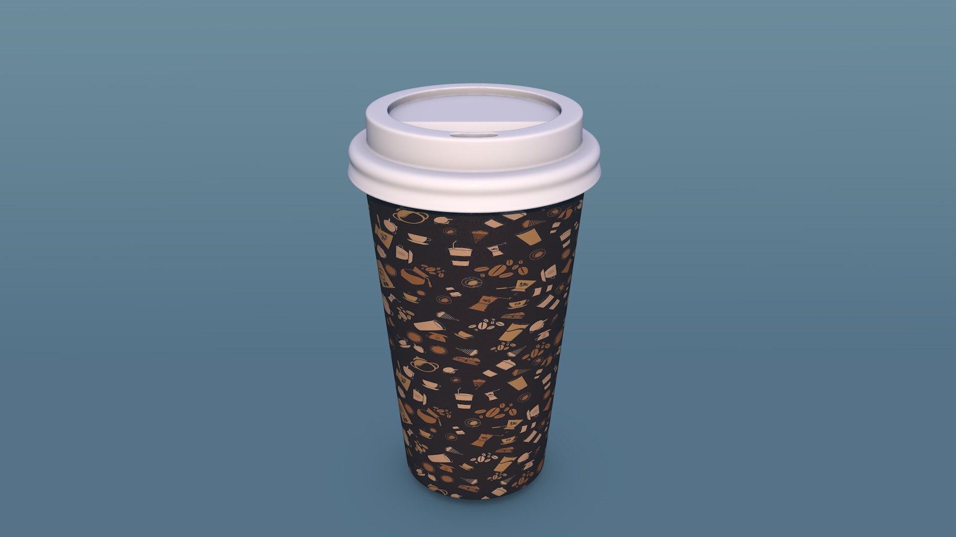 3D Paper Cup Model - TurboSquid 1721322