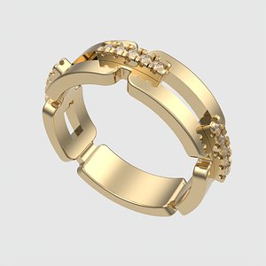 Contemporary Split Design Ring JDBCo