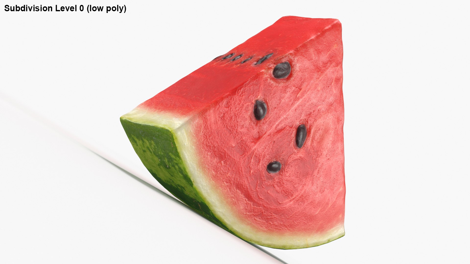 3D model Watermelon Slice 03 https://p.turbosquid.com/ts-thumb/kw/qEmdob/Fs/watermelonslice03_f0000/jpg/1637352920/1920x1080/fit_q87/5f49ed23728f4a581c09a49cfed600b5d95a5a67/watermelonslice03_f0000.jpg