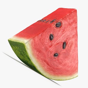 3D model Watermelon Slice 03