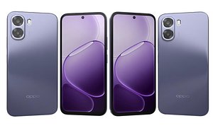 3D model Oppo A6x 4G Plum Purple