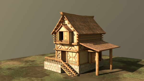Casa Medieval Simples, creation #8507
