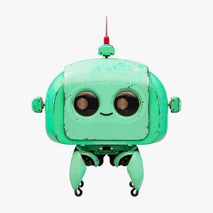 Cute Robot 3D model