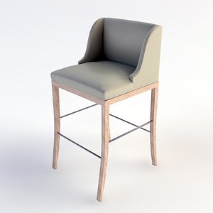 bar stool 3d max