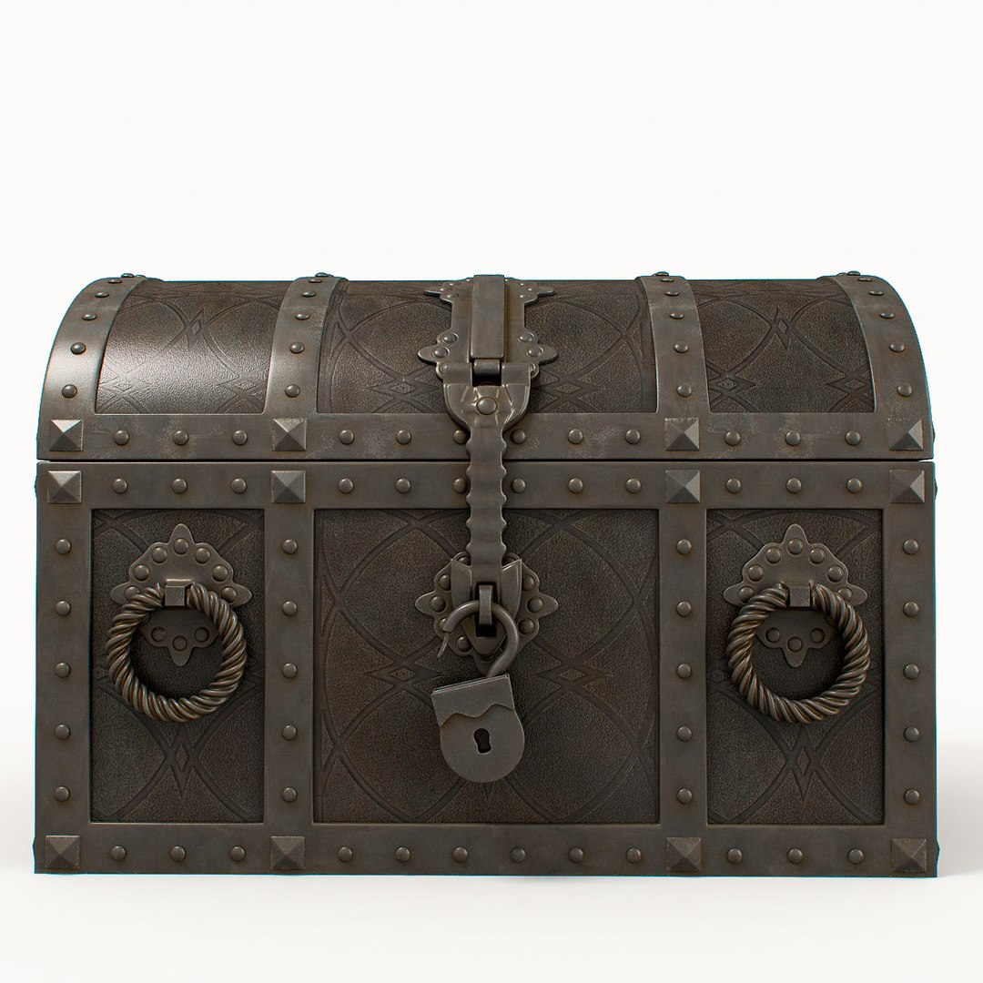 Treasure Chest 3d Model