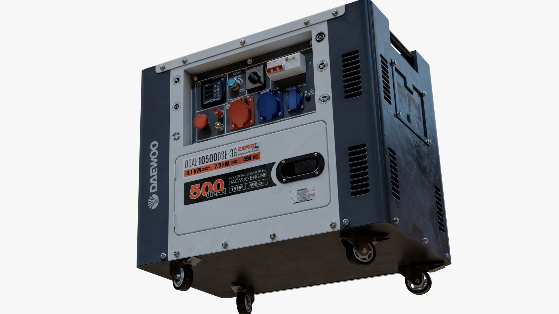 Electrical Generator Model - TurboSquid 2313284