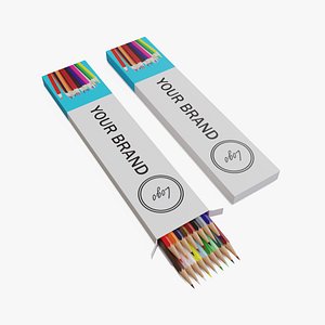 Pencil Box with Pencils