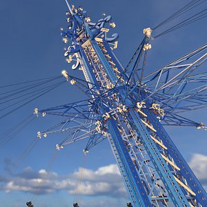3D Orlando StarFlyer Attraction Fur