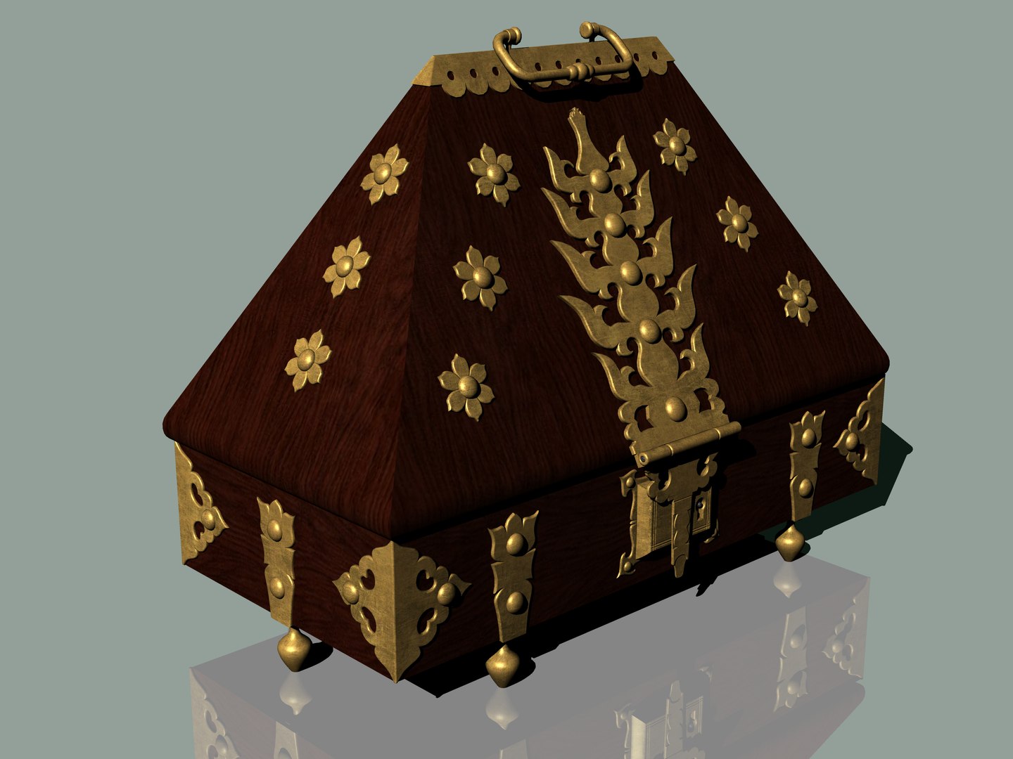 Incense Box 3D Model - TurboSquid 1364085