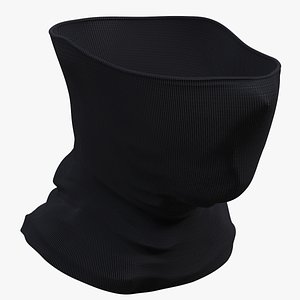 3D model balaclava mask face