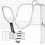 Zestaw do gry w Pickle Ball - paletka do gry w Pickle Ball - model 3D gotowy do renderowania w Blenderze i Cycles
