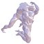 Male  nude statue set one