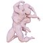 Male  nude statue set one