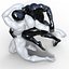 Male  nude statue set one