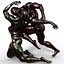 Male  nude statue set one