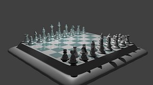 glass chess