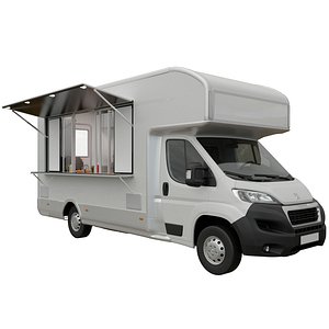 Food Truck New Boxter 3D model
