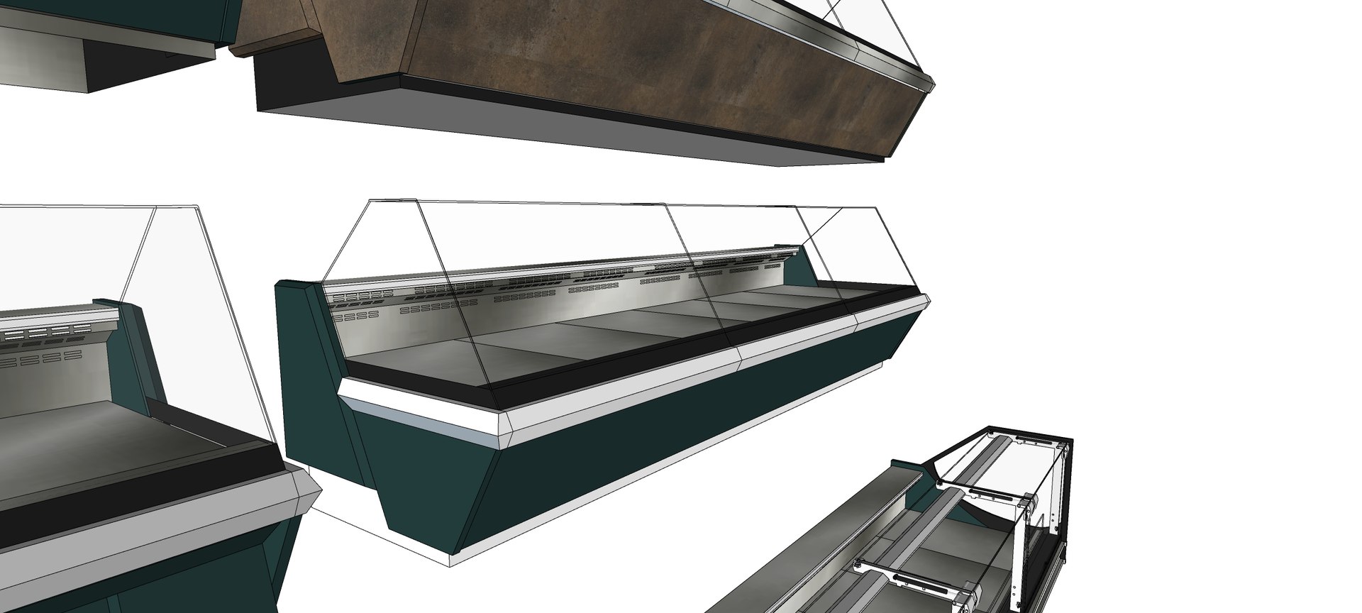 3D Marketing Counter Display - TurboSquid 1823124