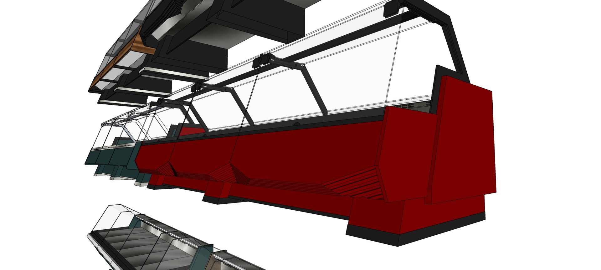 3D Marketing Counter Display - TurboSquid 1823124