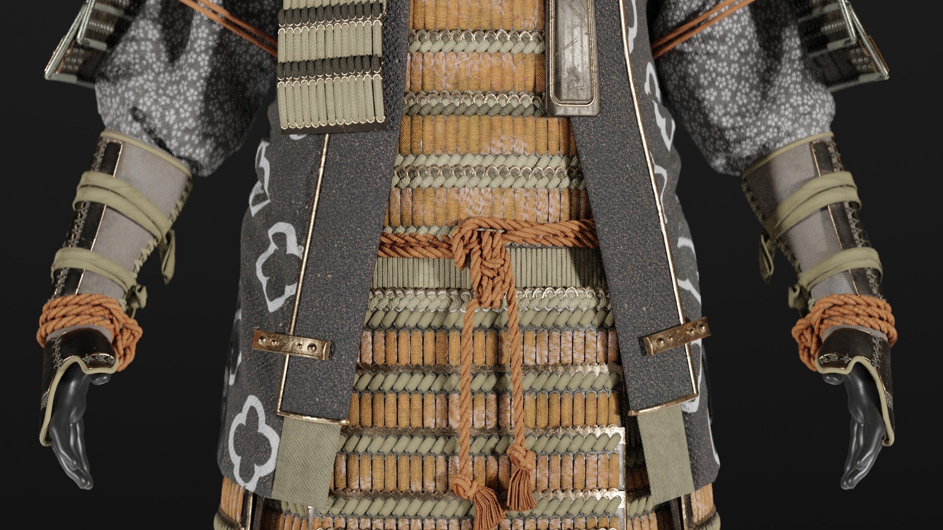 MEDIEVAL Japanese Samurai Rigged 3D Model - TurboSquid 1980270